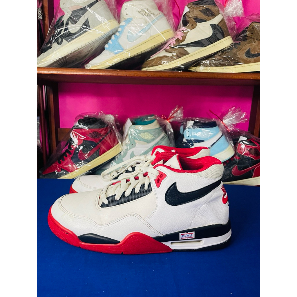 รองเท้าบุรุษ Nike Flight Legacy Red White BQ4212-100 EUR 43