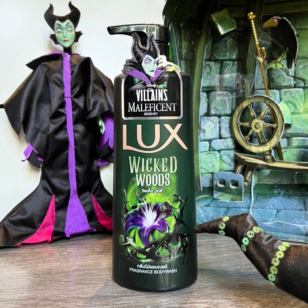ครีมอาบน้ำ LUX x Disney villians limited edition กลิ่น wicked wood