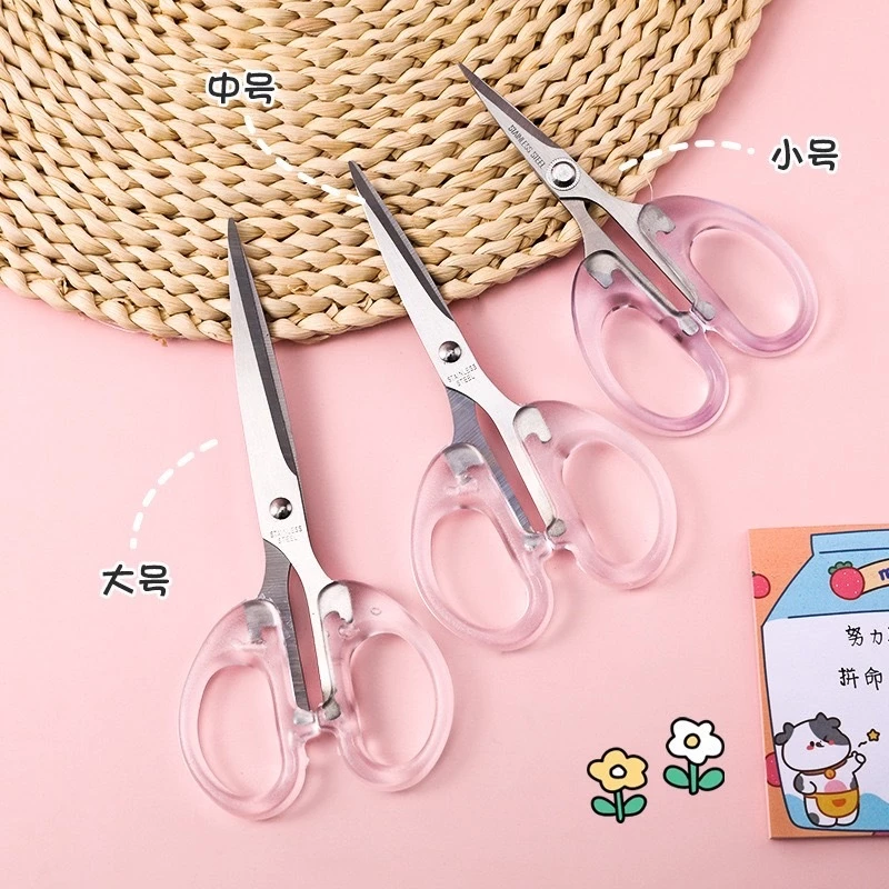 กรรไกร ตัดกระดาษ กรรไกรตัดสิ่งของ อุปกรณ์การเรียนและสำนักงาน DIY 3ขนาด