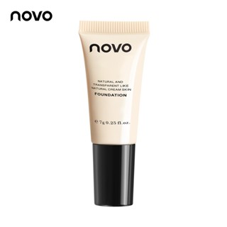 6518 (ใหม่/แท้) NOVO รองพื้นเนื้อลิควิด ปกปิด คุมมัน เนื้อบา…