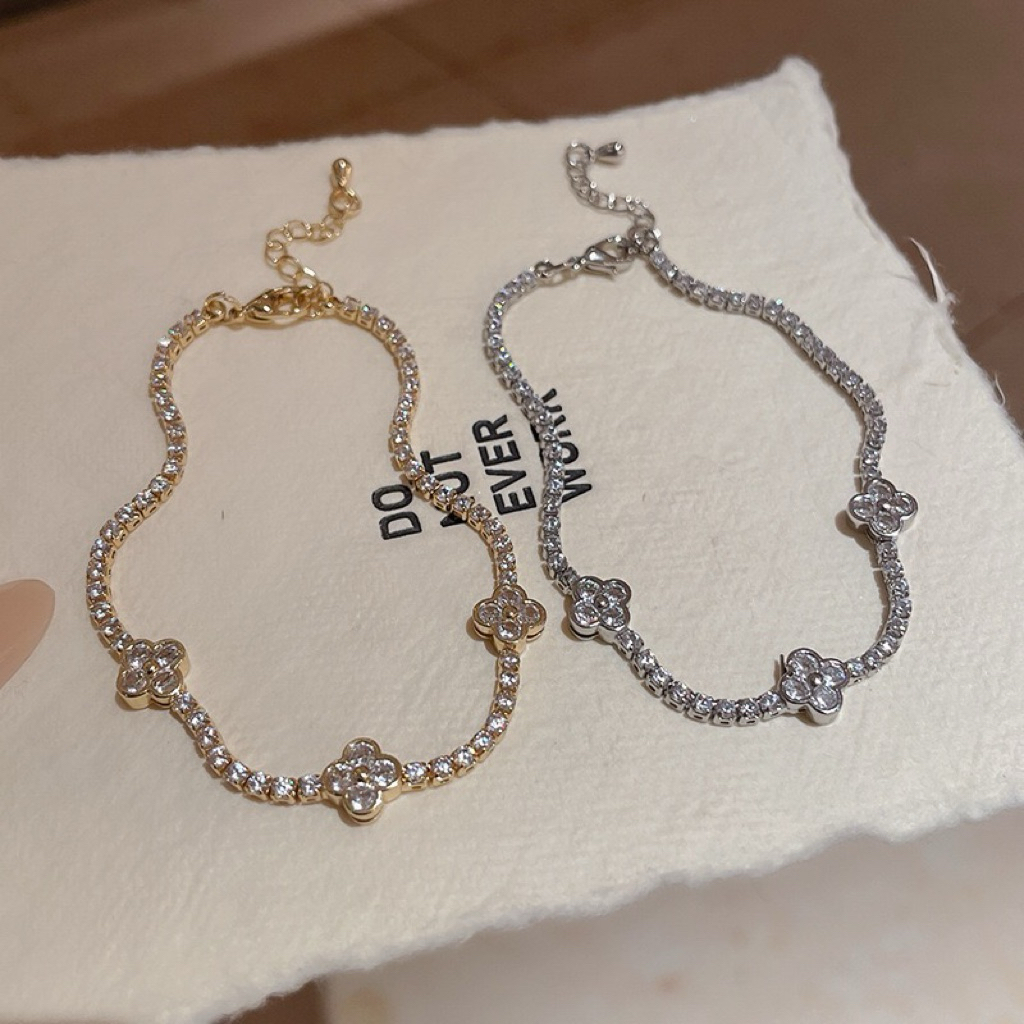 floral bracelet - morning.earrings