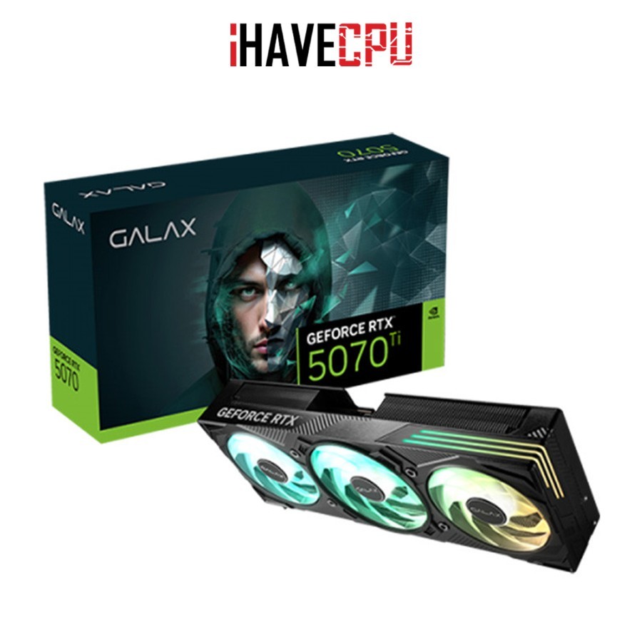 iHAVECPU VGA(การ์ดจอ) GALAX GEFORCE RTX 5070 TI EX GAMER 1-CLICK OC PCI-E 16GB GDDR7 256BIT