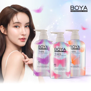 Boya ทรานส์บอดี้คลีนซิ่งมิลค์ 475ml โบย่า มี 4 สูตร