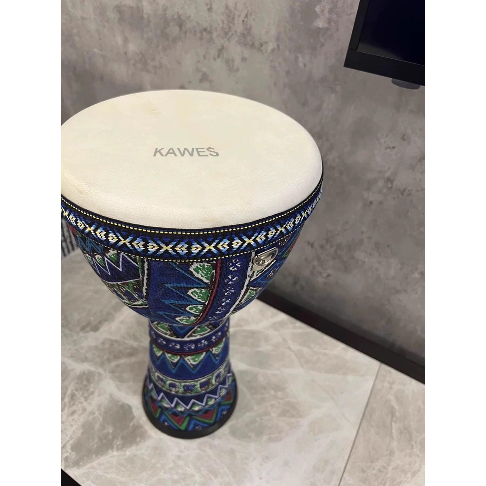 Kawes Handcrafted Classic Djembe Drum กลองเจมเบ้ไม้แท้ทำมือ