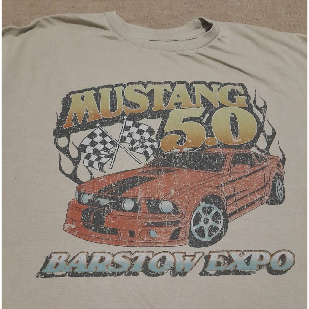 เสื้อยืดมือสอง MUSTANG  Size L