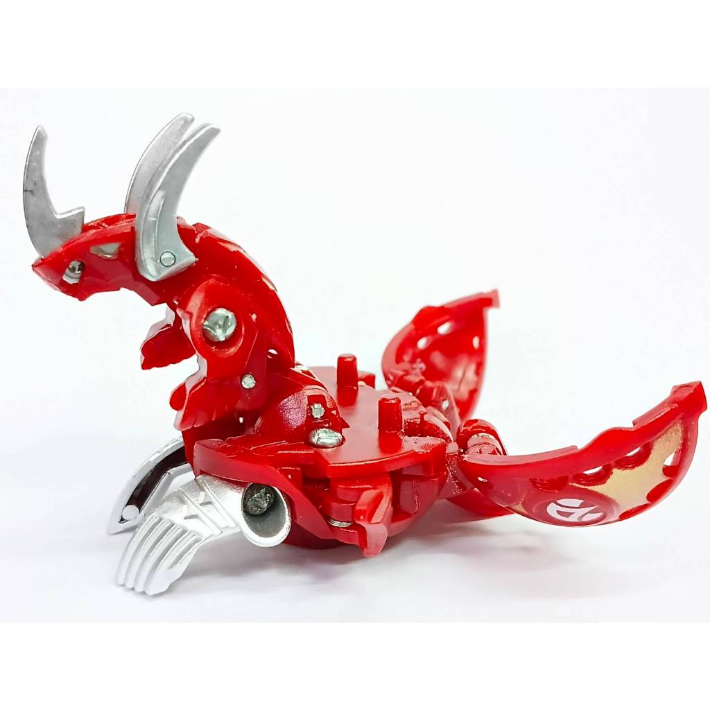บาคุกัน ดราโกนอยด์ แดง  Bakugan Dragonoid Red 540G น้อตสามเหลี่ยม ไม่แท้