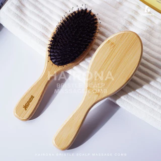 Livetined Hairona เอสเซนส์ออยล์บำรุงผม 30ml + หวีขนหมูป่า ช่วยบำรุงผม ลดผมขาดหลุดร่วง