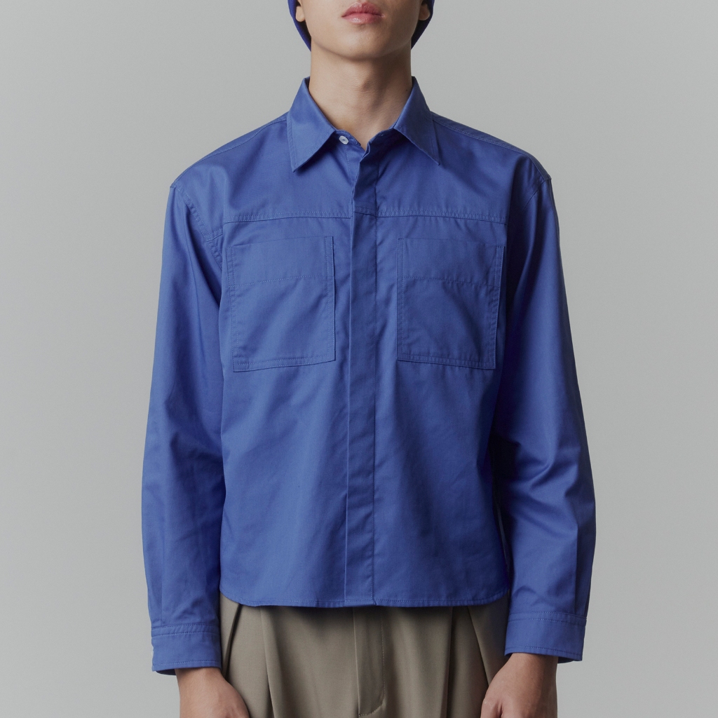 FOREVER SHIRTS (BLUE) - เสื้อเชิ้ตแขนยาว