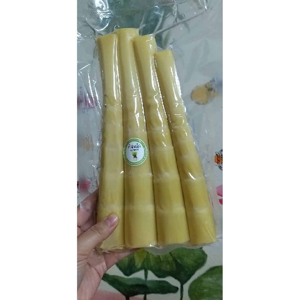 หน่อไม้ต้มสุกขนาด500กรัมไม่เปรี้ยว(4-6หน่อ)