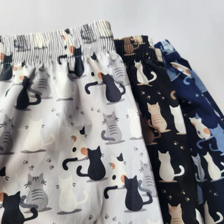 🐾𝘾𝙖𝙩 𝙘𝙤𝙡𝙡𝙚𝙘𝙩𝙞𝙤𝙣บ๊อกเซอร์ทรงเกาหลี ผ้าคอตตอนเกรดพรีเมียม ไม่โป๊ ไม่เข้าวิน S M L XL 2XL 3XL