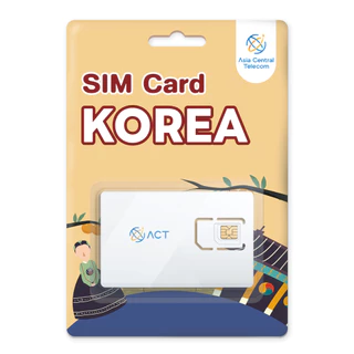【ACT】ซิมการ์ดเกาหลี 5G/4G ไม่จำกัด｜ซิมการ์ดจำเป็นสำหรับเที่ยวเกาหลี