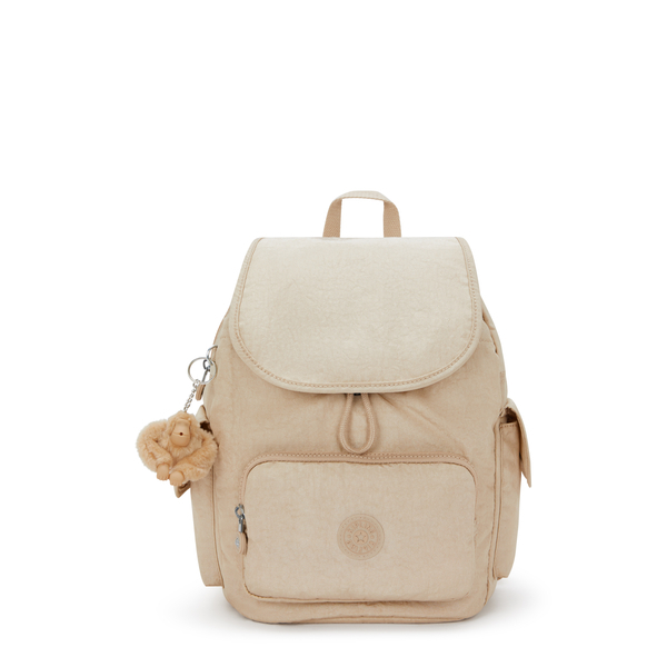 กระเป๋า KIPLING รุ่น CITY PACK S สี SPARKLED BEIGE