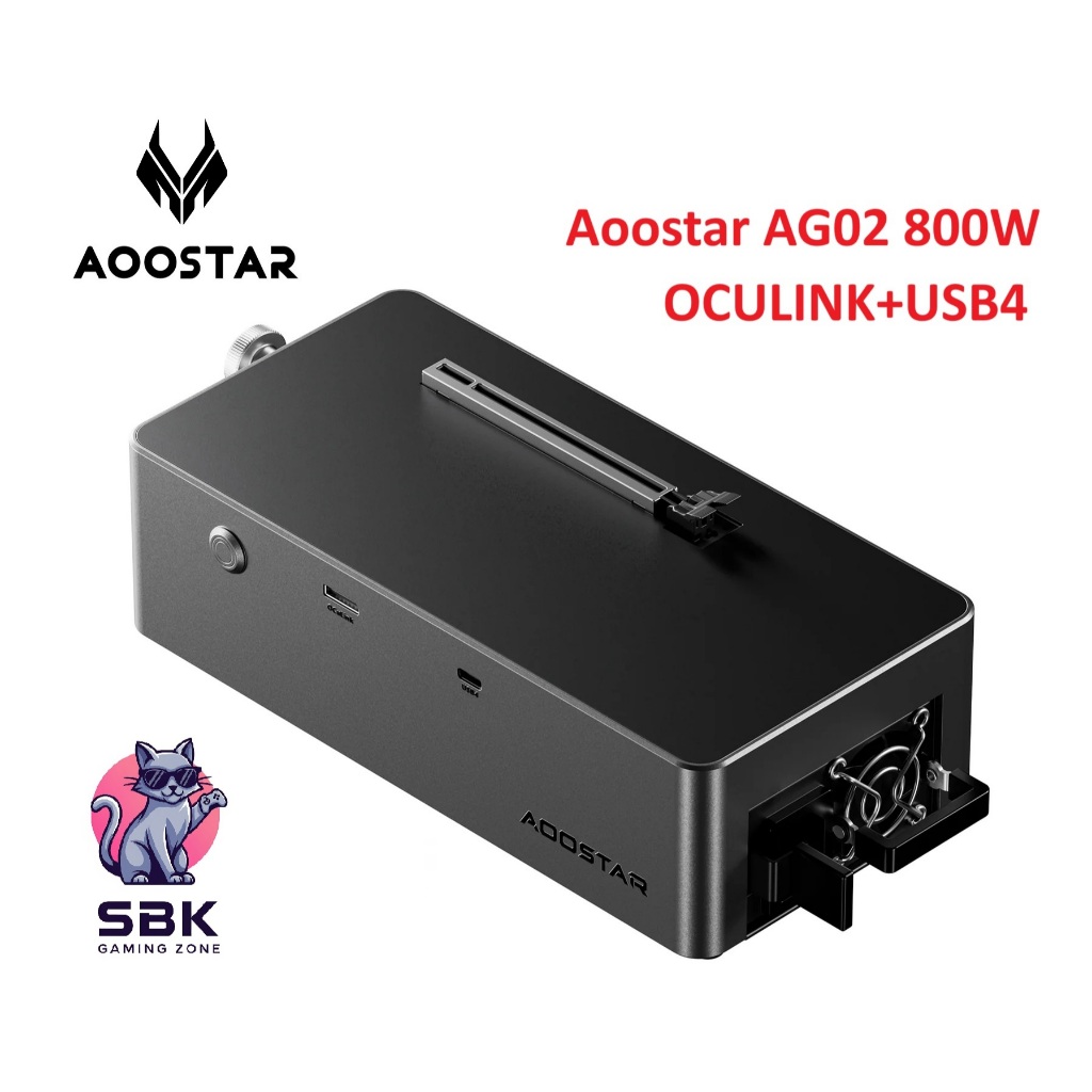 AOOSTAR AG02 800W USB4 + Oculink