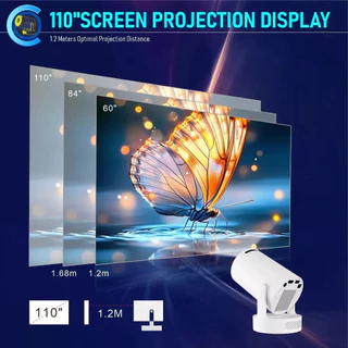 โปรเจคเตอร์มินิ HY300 Ultra projector โปรเจคเตอร์ดูหนัง WiFi 1920*1080P HD รองรับการแชร์หน้าจอมือถือ โปรเจคเตอร์ 4K
