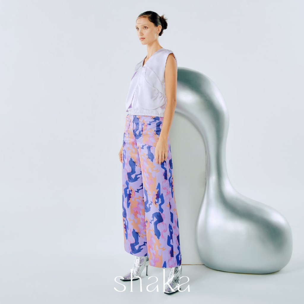 Shaka AW24 The Venus Trousers กางเกงขายาว ทรงขากระบอกตรง ซิปด้านหน้า PN-8240702