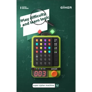 เกมส์ฝึกความจำ GiiKER Super Decoder 600 Levels 4 Digit Colour Code Puzzles Solo & Duo Mode Brain Teaser ฝึกสมองเด็ก