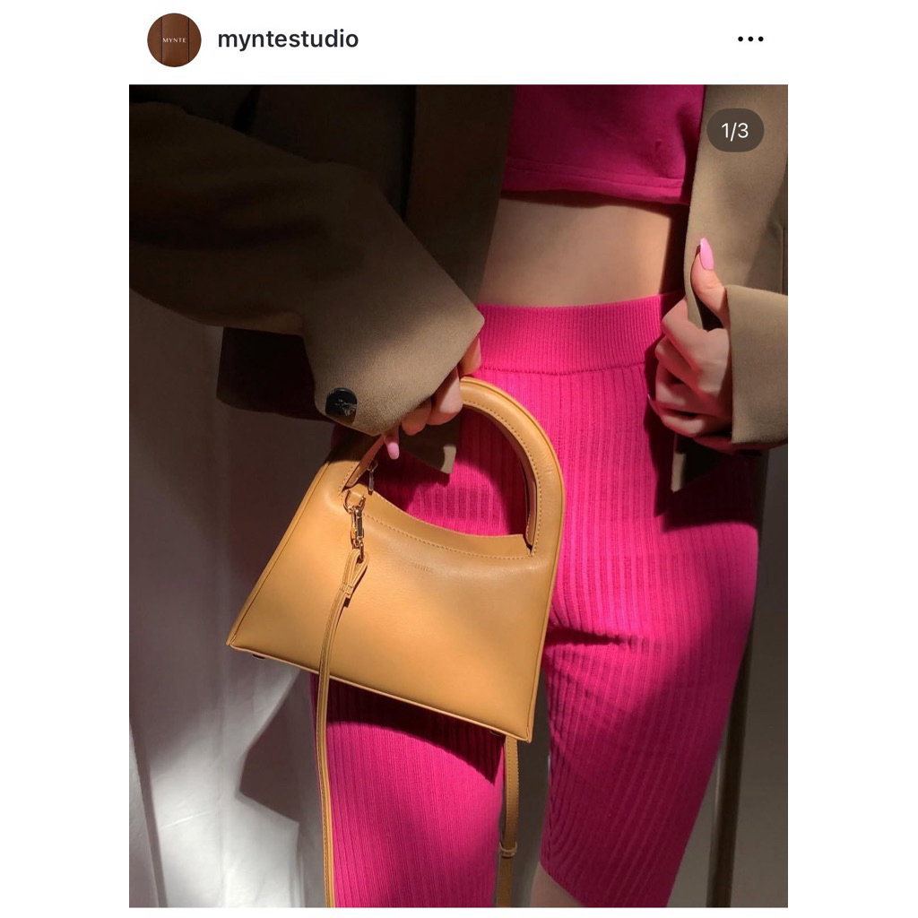 ส่งต่อ Mynte รุ่น TYNEE สี caramel🚨โอนตรง 1990