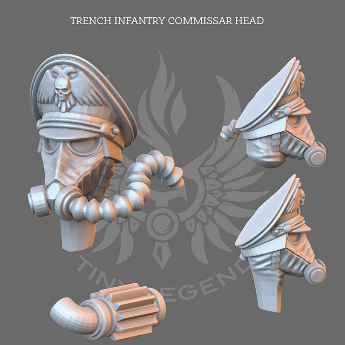 Trench Commissar Head
