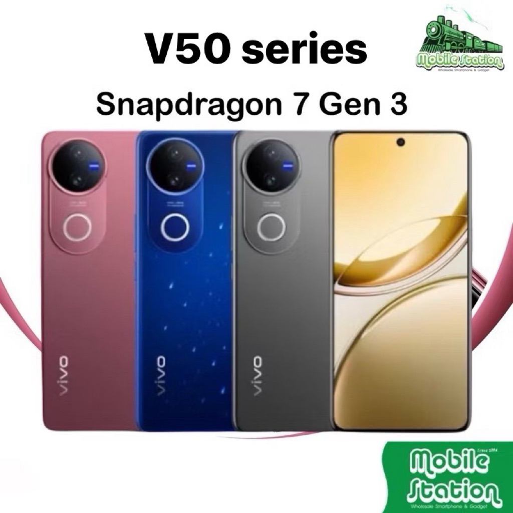 [New] มือถือ V50 5G Snapdragon 7 Gen 3 | V50 Lite MTK Dimensity 6300 ศูนย์ไทย by MobileStation