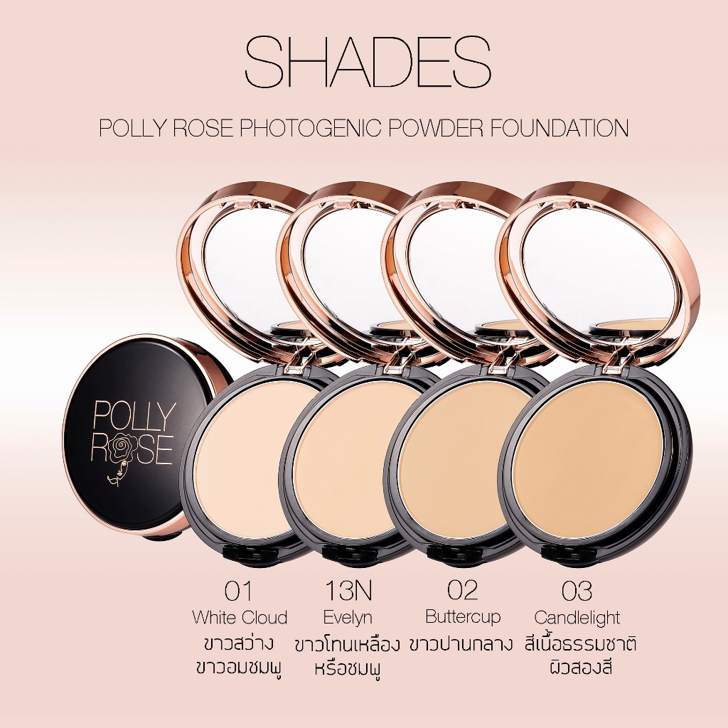 แป้งผสมรองพื้นงานผิว เคลือบปกปิดเนียนสวย PHOTOGENIC POWDER FOUNDATION SPF 35 PA+++ รูปที่ 3