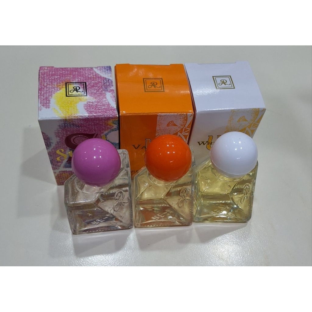 🔸แท้|ส่งไว🔸 AR น้ำหอมจิ๋ว Parfums 12 ml น้ำหอม ขนาดพกพา ติดทน จุกสี ส้ม ขาว บานเย็น ม่วง เออาร์ อารอน ริชชี่ริชบิวตี้