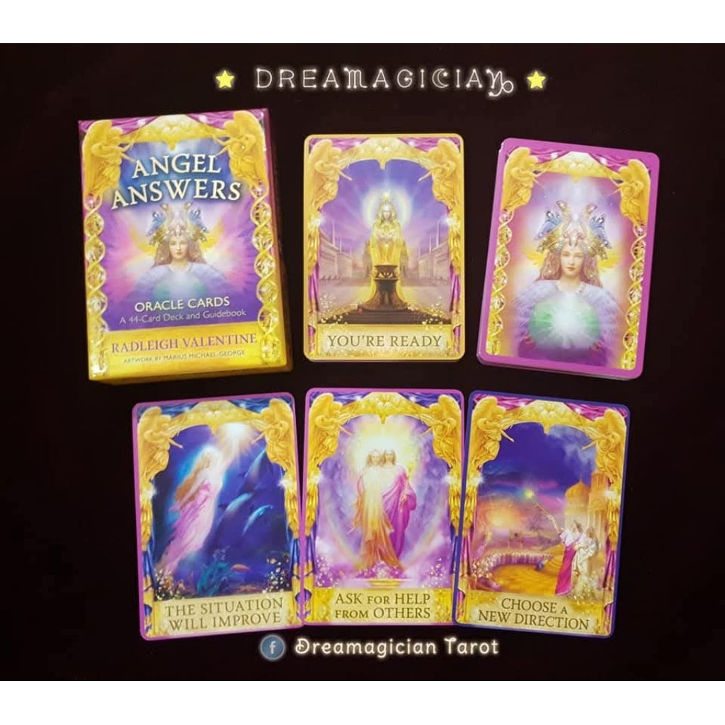 Angel Answers Oracle Cards ไพ่ออราเคิลแท้/ไพ่ออราเคิล/ไพ่ยิปซี/ไพ่ทาโร่ต์/Tarot/Tarot Cards/Oracle/O