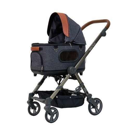 ROYAL TAILS GRACE CLASSIC Pet Stroller - รถเข็นสำหรับสัตว์เลี้ยงนำเข้าจากประเทศเกาหลี Version2