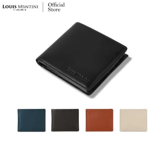 [ส่งด่วนฟรี] Louis Montini (NEVILLE) กระเป๋าสตางค์หนังแท้ กระเป๋าสตางค์ผู้ชาย Men's Wallet TTM061