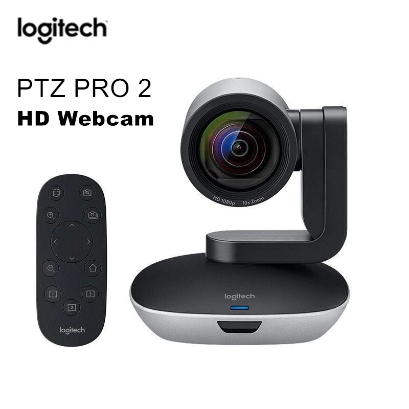 WEBCAM (เว็บแคม) LOGITECH PTZ PRO 2 CONFERENCE ให้ภาพในระดับพรีเมียม และการประชุมสายวิดีโอที่สมจริง