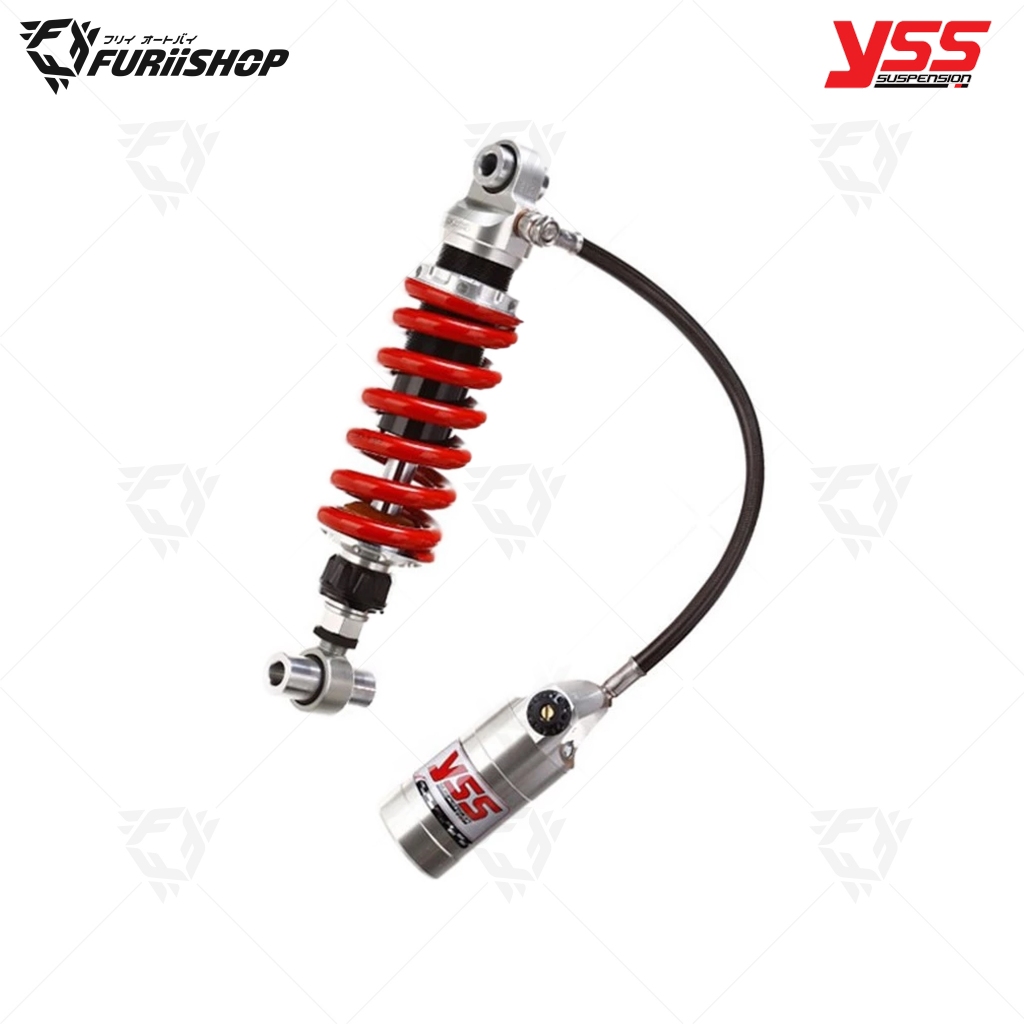 โช๊คหลังYSS TOP-LINE FOR YAMAHA R3/MT03 15-16 แดง/เทา (MZ366-280TRL-18)