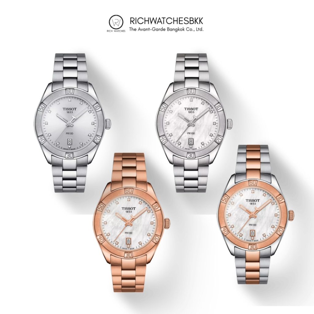 นาฬิกา TISSOT รุ่น PR 100 SPORT CHIC (T101.910.22.116.00)