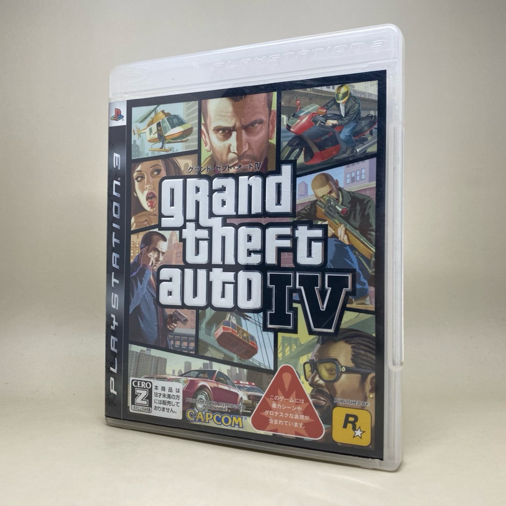 (Sub:Japanese) GTA IV (Grand Theft Auto 4)(PS3) | PlayStation 3 | Zone 2 Japan | Voice: English/Sub: