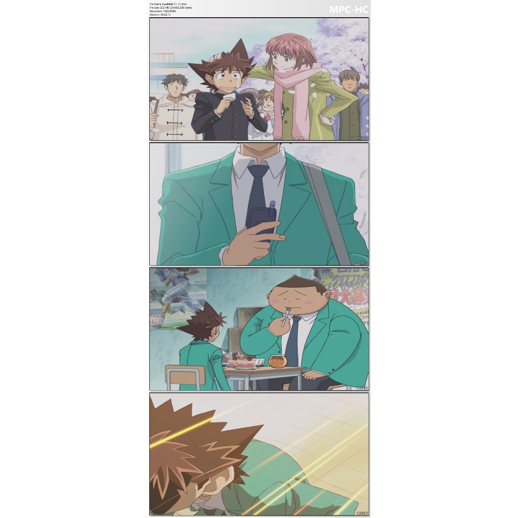 อายชีลด์ 21 ไอ้หนูไต้ฝุ่นมะกันบอล Eyeshield 21 อนิเมะ พากย์ไทย 1080p USB แฟลชไดร์ คอมพิวเตอร์ มือถือ แท็บเล็ต ราคา ถูกที่สุด ดีลบีเคเค แกลเลอรีภาพที่ 2