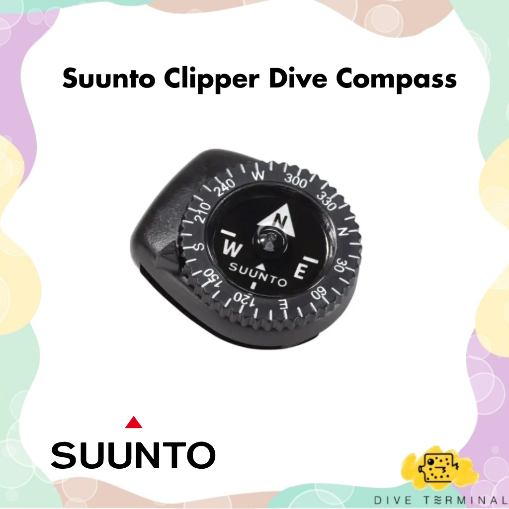 Suunto Clipper Dive Compass– เข็มทิศดำน้ำจิ๋ว พกง่าย ใช้งานคล่องตัว!