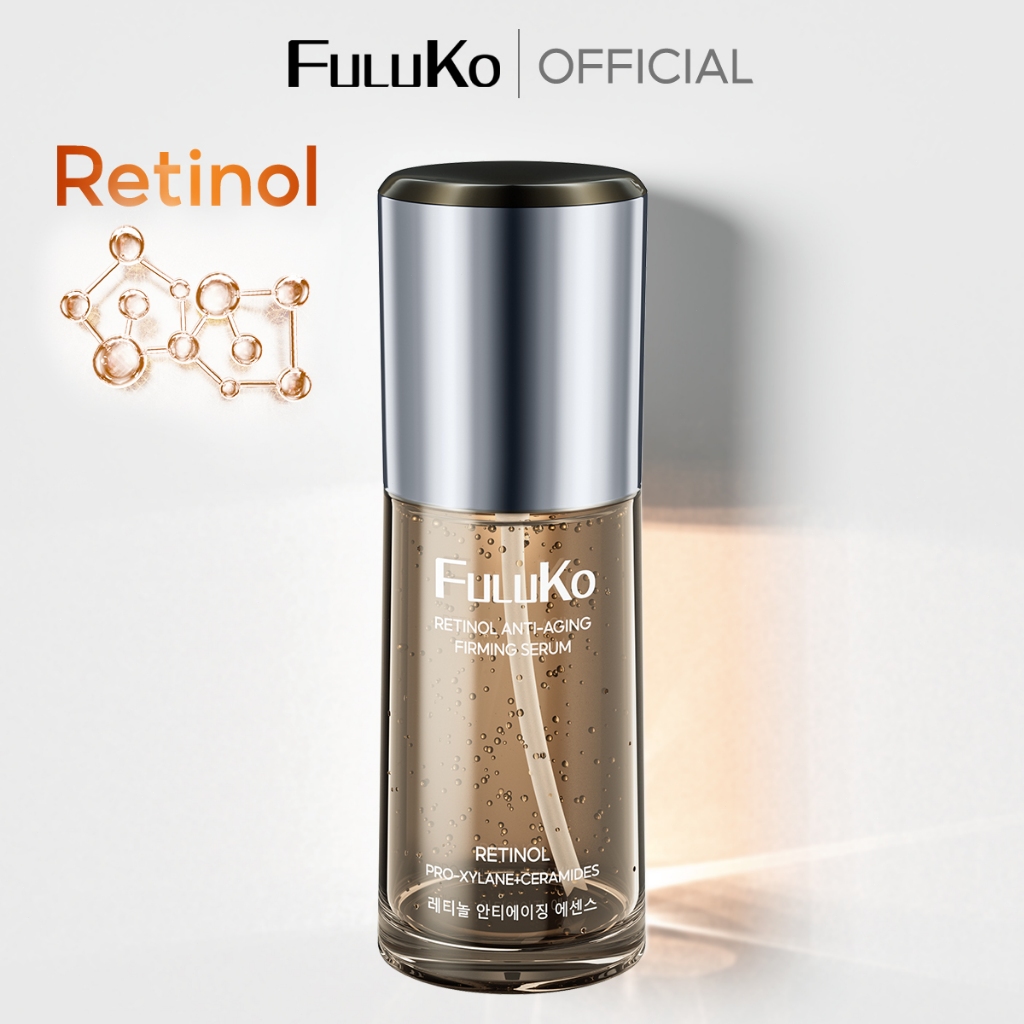 [New Upgrades] FULUKO 0.4% retinol serum 40ml เรตินอล เซรั่มบำรุงผิวหน้า ลดริ้วรอย