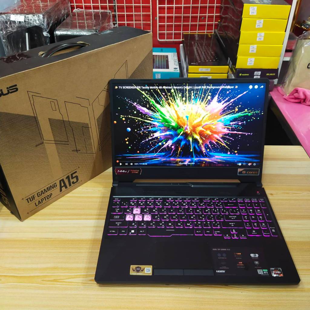 ASUS TUF GAMING A15 FA506ICB-HN103W สภาพเครื่อง 85%