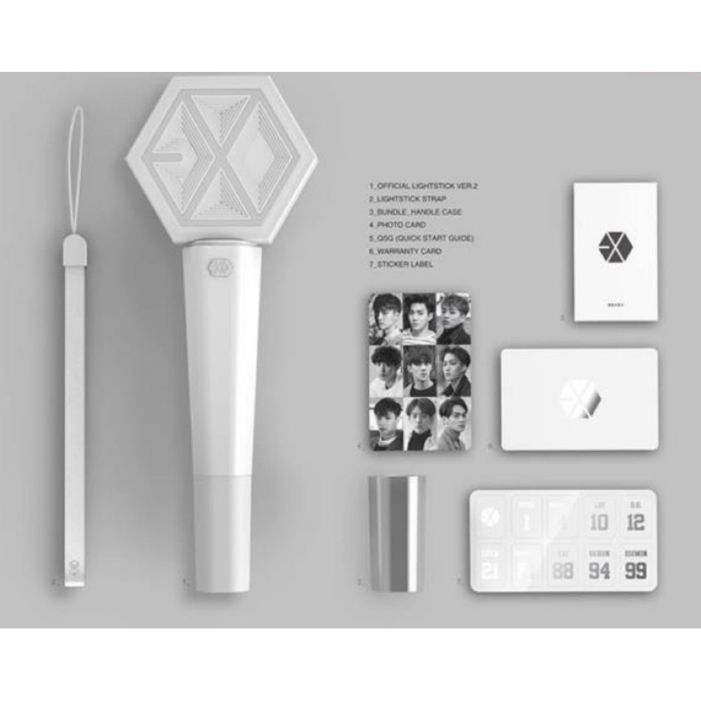 แท่งไฟ Exo ver.2 ของแท้ Official fanlight Exo ver.2