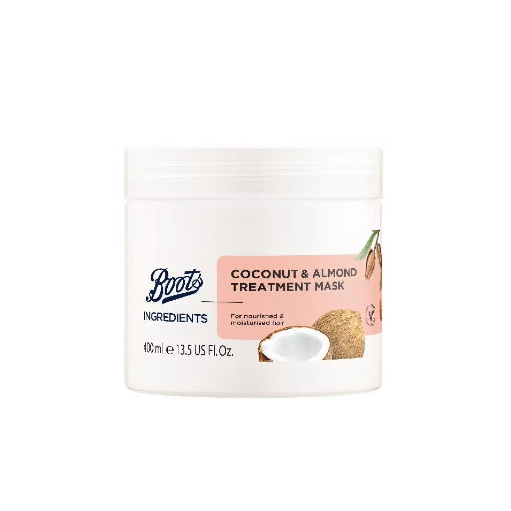 👩🏻💦🚿Boots Ingredients Almond & Jojoba oil Treatment Mask 400ml