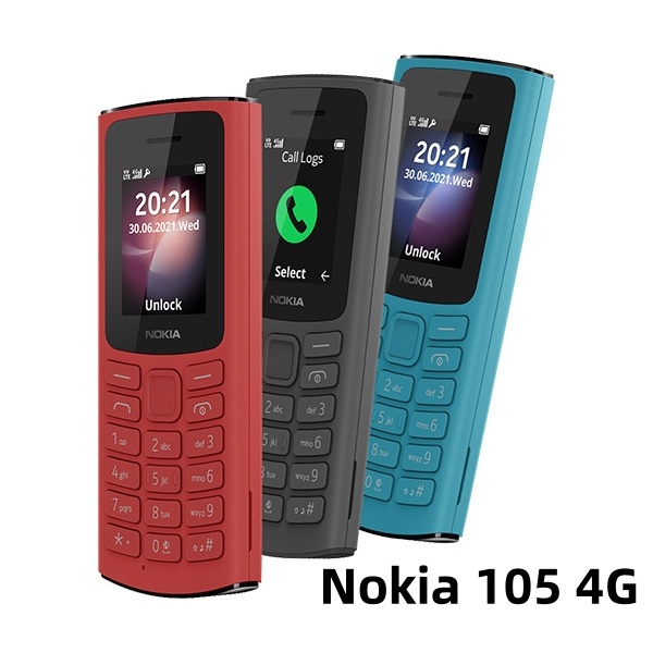 Nokia 105 (4G) 2021 มือถือปุ่มกด 2 ซิม พร้อมวิทยุ FM