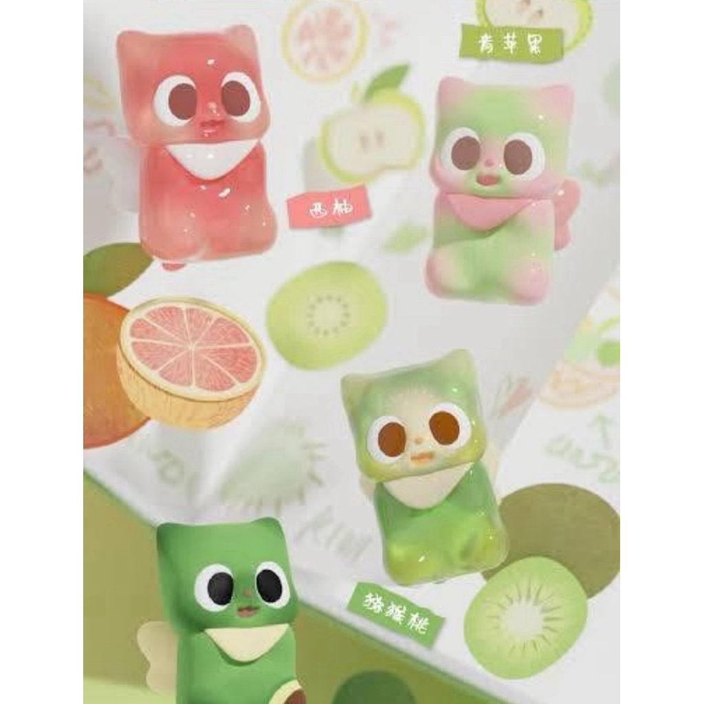 ***แบบสุ่ม พร้อมส่ง***pitty bean pitty’s fruit guide series