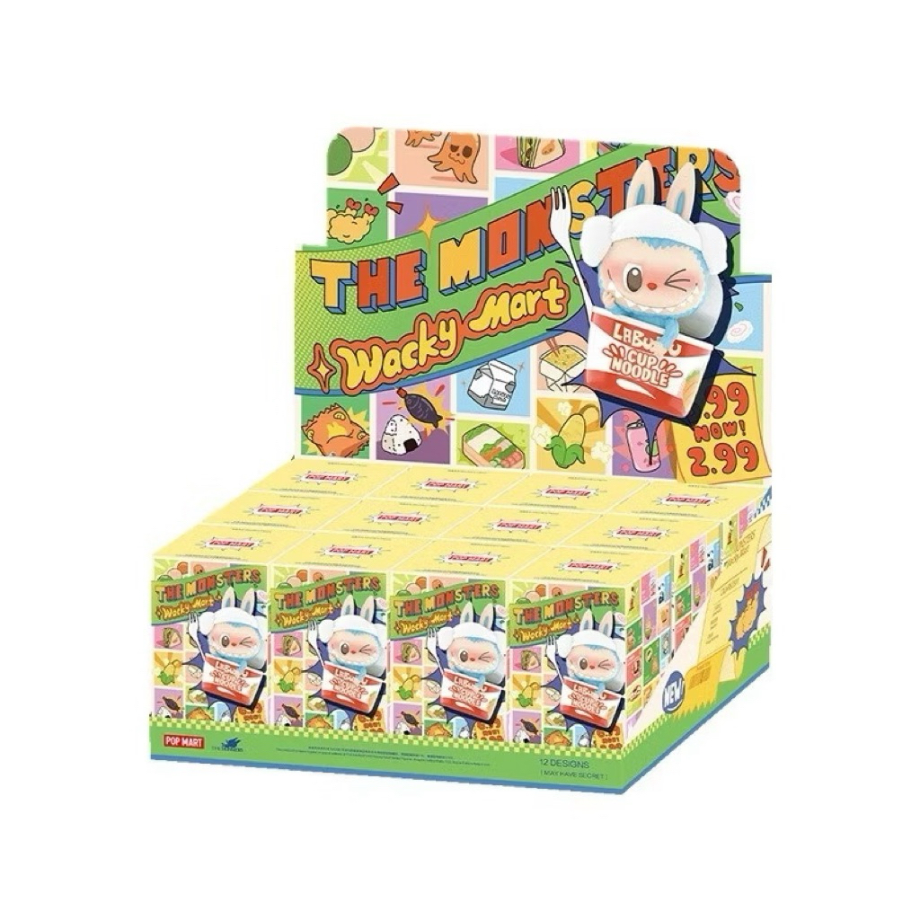 🇹🇭พร้อมส่ง📦Labubu wacky mart series Blind Box Random box Garage Kit