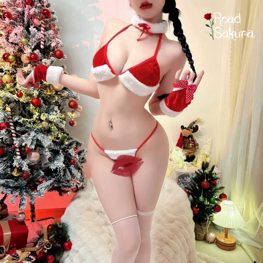 ชุดคอสเพลย์กระต่าย บันนี่ คริสต์มาส เซ็กซี่ BN5000 (OF) ปีใหม่ 🌹เกรดพรีเมี่ยมแท้ 🚚ส่งไวจากไทย1-3วัน 