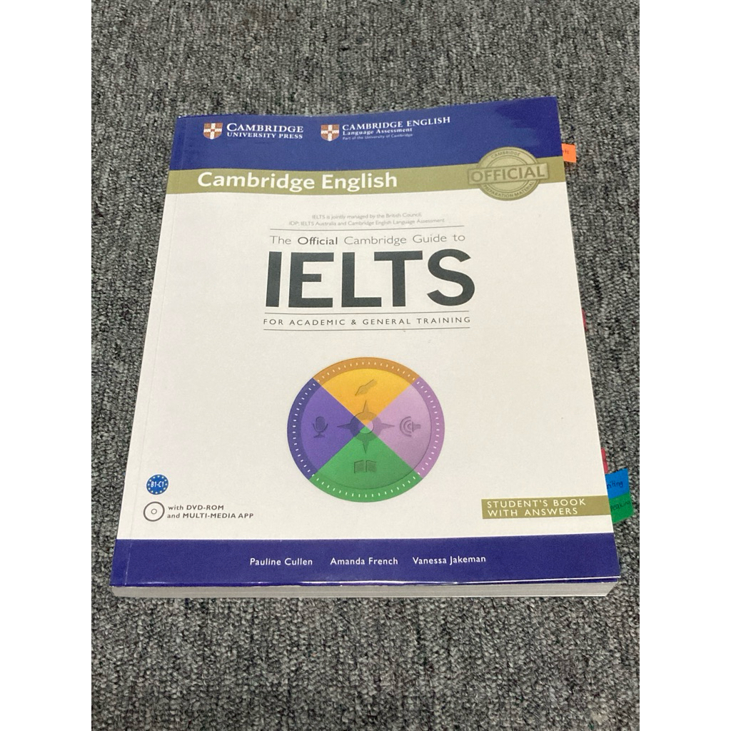 หนังสือ Cambridge English IELTS The Official Cambridge Guide to มือสองสภาพใช้งาน