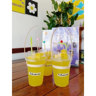 (20ชิ้น)หูหิ้วแก้วไม้ไผ่ หูหิ้วกาแฟ ไม้ไผ่สานใช้แทนถุง 20 ชิ้น ไม้ไผ่ ถุงหิ้วแก้ว แก้ว Bamboo เก็บเงินปลายทางได้
