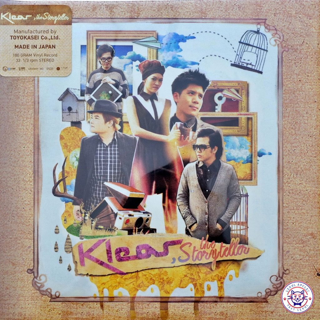 (vinyl aholic) Klear อัลบั้มThe Storyteller*Running number [10]* แผ่น SS 180 GRAM / 33 1/3 RPM STERO