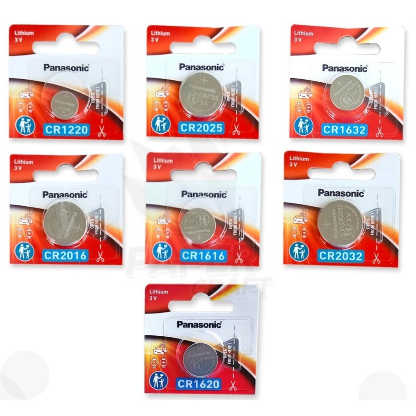 !! ของแท้ !! ถ่านกระดุม พานาโซนิค(Panasonic) / TMS #ถ่านรีโมทรถยนต์  #แบบกระดุม 