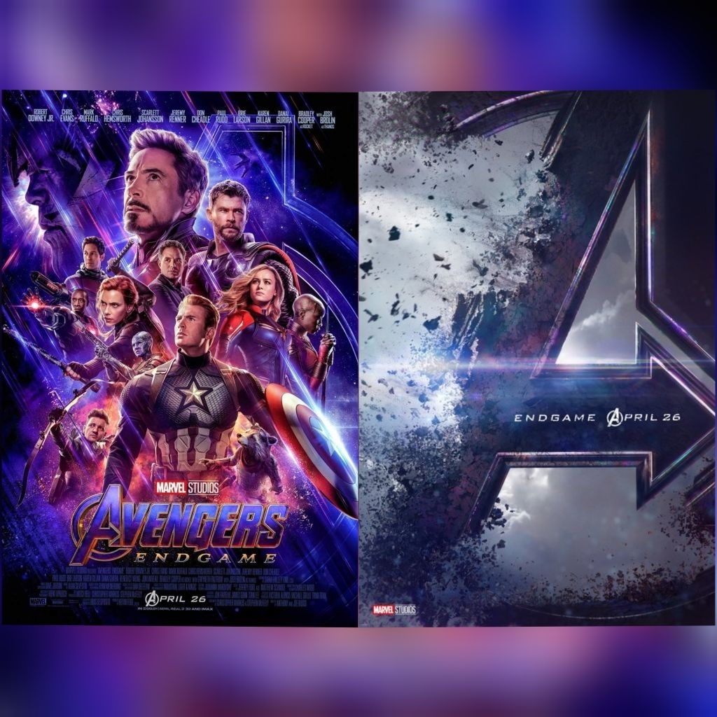 Poster Avenger Endgame ลายพิเศษของแท้ โปสเตอร์ขนาด A3+