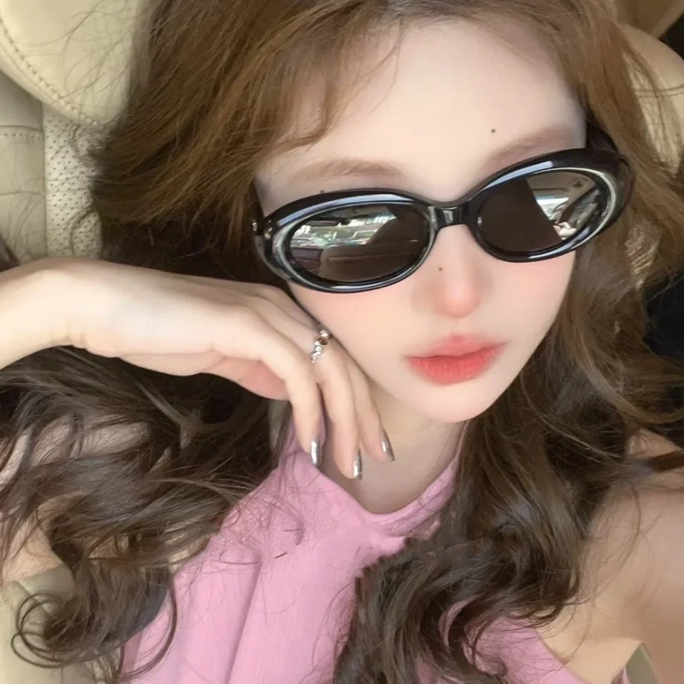 แว่นกันแดด  สไตล์เรโทร  แว่นกันแดดทรงแคทอาย  แฟชั่น  การป้องกันรังสียูวี  ส่งเร็ว  ส่งไวจากไทย - รูปที่ 4