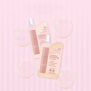 เมลินดา ครีมมี่ เบลนดิ้ง คอเรคเตอร์/คอนซีลเลอร์/คอเรคติ้ง เบส Meilinda Creamy Blending Corrector/Concealer/CORRECTING BA