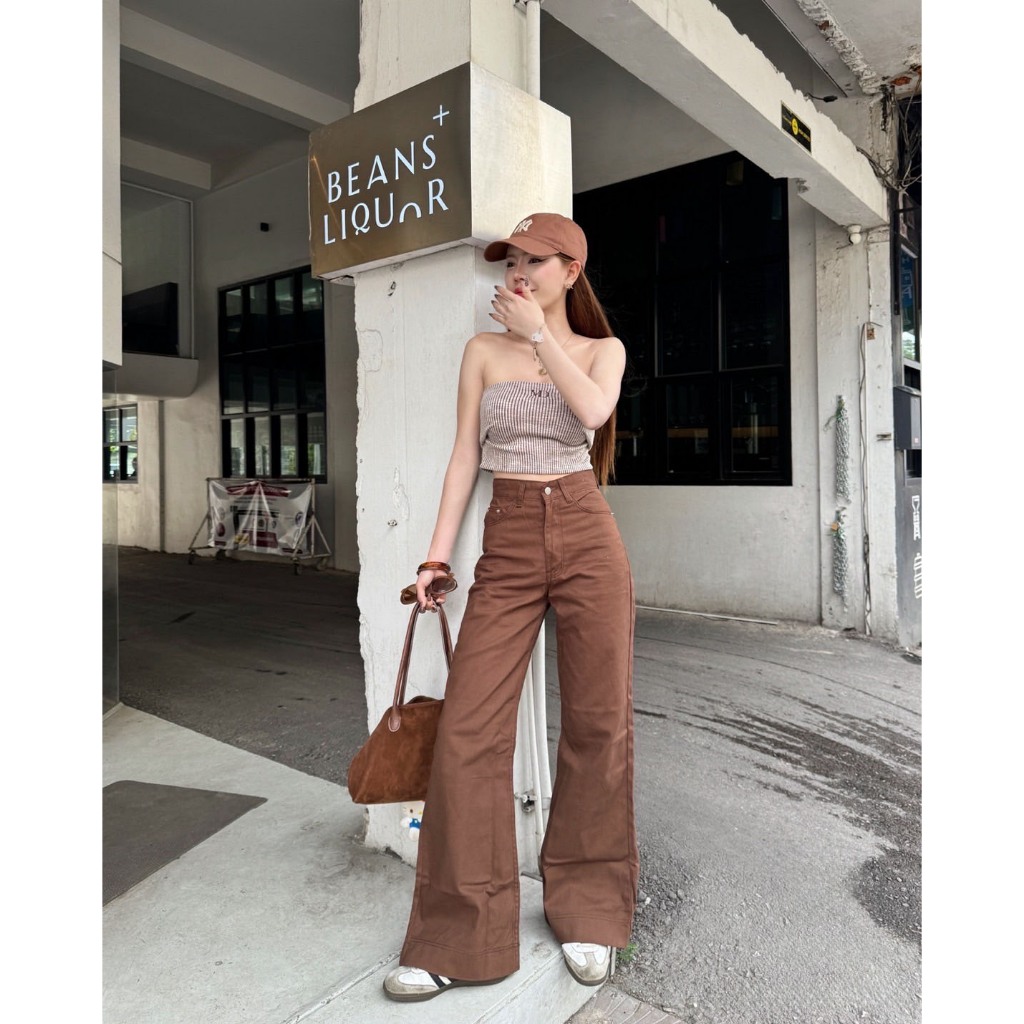 BabarryStyle - [S-3XL] รุ่น BottyJeans ทรงกระบอกขาม้า ผ้านุ่ม ไม่ยืด คุณภาพดี เกาสุดๆ - รูปที่ 4